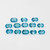 Apatite Oval Faceted 6X4 mm 150 Pieces 69.23 Carats GSCAP049