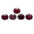 Rhodolite  Oval Faceted  9X11 mm 22 Pieces  91.83 Carats  GSCRH012