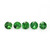 Tsavorite Round Diamond Cut Faceted  3.25 mm   GSCTS029