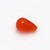 Fire Opal Smooth Briolette  Cabochon 6.75X10.5 mm 2.39 Carats GSCFO101