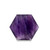 Amethyst  Hexagon Faceted   23X23 mm  23.82 Carat GSCAM055