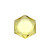 Lemon Quartz Hexagon  Faceted 23X23 mm  22.84 Carats GSCLQ005