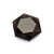 Smoky Hexagon  Faceted 23X23 mm 21.96 Carat GSCSMK025