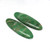 Variscite Long Slice Cabochon 43.18X15.31X4 mm  1 Pair 42.54 Carats GSCVR001