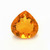 Fire Opal Heart Faceted 13X13 mm 4.78 Carats GSCFO153