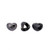 Natural Black Diamond Rose Cut Slice  3.5X3.5 mm - 6X6  mm 82 Pieces 39.75 Carats GSCBD062