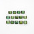 Green Tourmaline Octagon Faceted 4X5 mm 14 Pieces 5.79 Carats GSCTO427