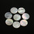 MOP Round Disk Cabochon 16X16 mm 8 Pieces 35.58 Carats GSCMOP009