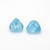 Sky Blue Topaz Heart Carving   11X11 mm 1 Pair 11.76 Carat GSCBT006