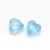 Sky Blue Topaz Heart Carving   11X11 mm 1 Pair 13.04 Carat GSCBT007