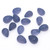 Blue Chalcedony Pear Cabochon 10X14 mm - 11X15 mm 14 Pieces 96.71 Carats GSCBCL018