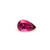 Rubellite Tourmaline Pear Faceted 8X13 mm 3.29 Carats GSCTO437