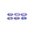 Tanzanite Marquise Faceted 4X8 mm 6 Pieces 3.50 Carats GSCTZ0034