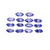 Tanzanite Marquise Faceted 4X8 mm 14 Pieces 7.25 Carats GSCTZ0036