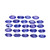 Tanzanite Marquise Faceted 4X8 mm 24 Pieces 13.78 Carats GSCTZ0039