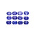 Tanzanite Oval Faceted 6X4 mm 12 Pieces 8.67 Carats GSCTZ0041