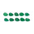 Emerald Faceted Pear 6X4 mm 10 Pieces 3.85 Carats GSCEM0118