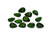 Chrome Diopside Pear Faceted 7X10 mm 12 Pieces  23.50 Carats GSCCD010
