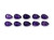 Amethyst Pear Faceted 5X8 mm 10 Piece 8.17 Carats GSCAM059