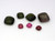 Tourmaline Cushion Cabochon 7X7 mm to 15X15 mm 7 Pieces 54.52 Carats GSCTO523