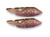 Tourmaline Fish Carving  16X53.5 mm 1 Pair  58.92 Carats GSCTO529