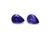 Tanzanite Pear Faceted  7X10 mm  2 Piece  4.38 Carats GSCTZ0062