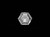 Natural Diamond G VVS2 Hexagonal Step Cut Faceted 7.73X6.74X3.24  mm 1.21 Carats  GSCND0010