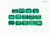 Emerald Faceted Octagon 7X5 mm 14 Pieces  12.75 Carats GSCEM0258