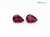 Tourmaline Pear Faceted 7X5 mm 2 Piece 1.21 Carats GSCTO572