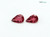 Tourmaline Pear Faceted 6X9 mm 2 Piece 1.78 Carats GSCTO586