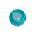 Apatite Blue Round Faceted 8 x 8 x 4.9 mm 2.35 Carats  GSCAPB003