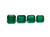 Emerald Octagon/Emerald Cut  Faceted 9.5X11 to 12X12 mm 4 Piece 24.48 Carats GSCEM0289
