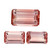 Tourmaline Emerald Cut Faceted 13.50X8 12X7.50 mm 3 Piece 12.30 Carats GSCTO992