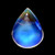 Moonstone Pears Cabochon 9X12 mm 1 Piece 4.58 Carats GSCMOO507