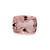 Peach Morganite Cushion Faceted  8 x 6 mm 0.88 Carat GSCPEMO011