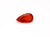 Fire Opal Pear Faceted 7X13 mm 1.52 Carats GSCFO159