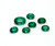 Emerald Round / Pear / Oval Faceted 13 Piece 10.78 Carats  GSCEM0337