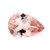 Peach Morganite Pear Faceted 10 x 7 mm 1.50 Carat GSCPEMO068