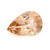 Peach Morganite  Pear Faceted  10 x 7 mm 1.60 Carat GSCPEMO073