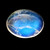 Rainbow Moonstone Oval Cabochon 10 x 14 mm 6.78 Carat GSCRMO018