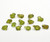 Peridot Turtle & Frog Carving 13 Pieces 49.96 Carats GSCPE0023