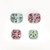 Tourmaline Cushion Faceted  5X5- 7X9 mm 4 Piece 7.15 Carats GSCTO1376