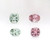 Tourmaline Cushion/Oval Faceted 6X6 - 7X9 mm 4 Piece 3.43 Carats GSCTO1379