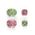 Tourmaline Cushion/Oval Faceted 6X6 - 8X10 mm 4 Piece 6.93 Carats GSCTO1381