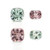 Tourmaline Cushion Faceted 6X8 mm 4 Piece 8.91 Carats GSCTO1382