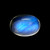 Rainbow Moonstone Oval Cabochon 8 x 11 mm 3.56 Carat GSCRMO076
