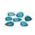 Apatite Pear Faceted 7 x 13 mm 8 x 13 mm 7 Piece 13.70 Carat GSCAP031