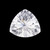 Crystal  Fancy Cut Trillion Concave 21 x 20 mm 27.73 Carats GSCCRY011