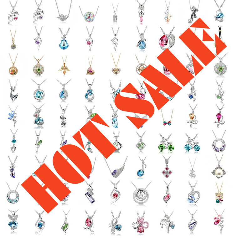 WHOLESALE Lot of 20 Random Necklaces for Women, High Quality Stylish Necklaces at Wholesale Price