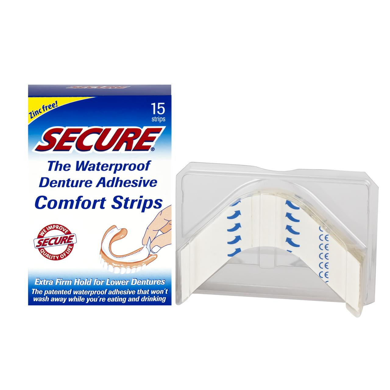 Comfortable Long-lasting Denture Pads - Food-Safe Adhesive for a Confident  Smile